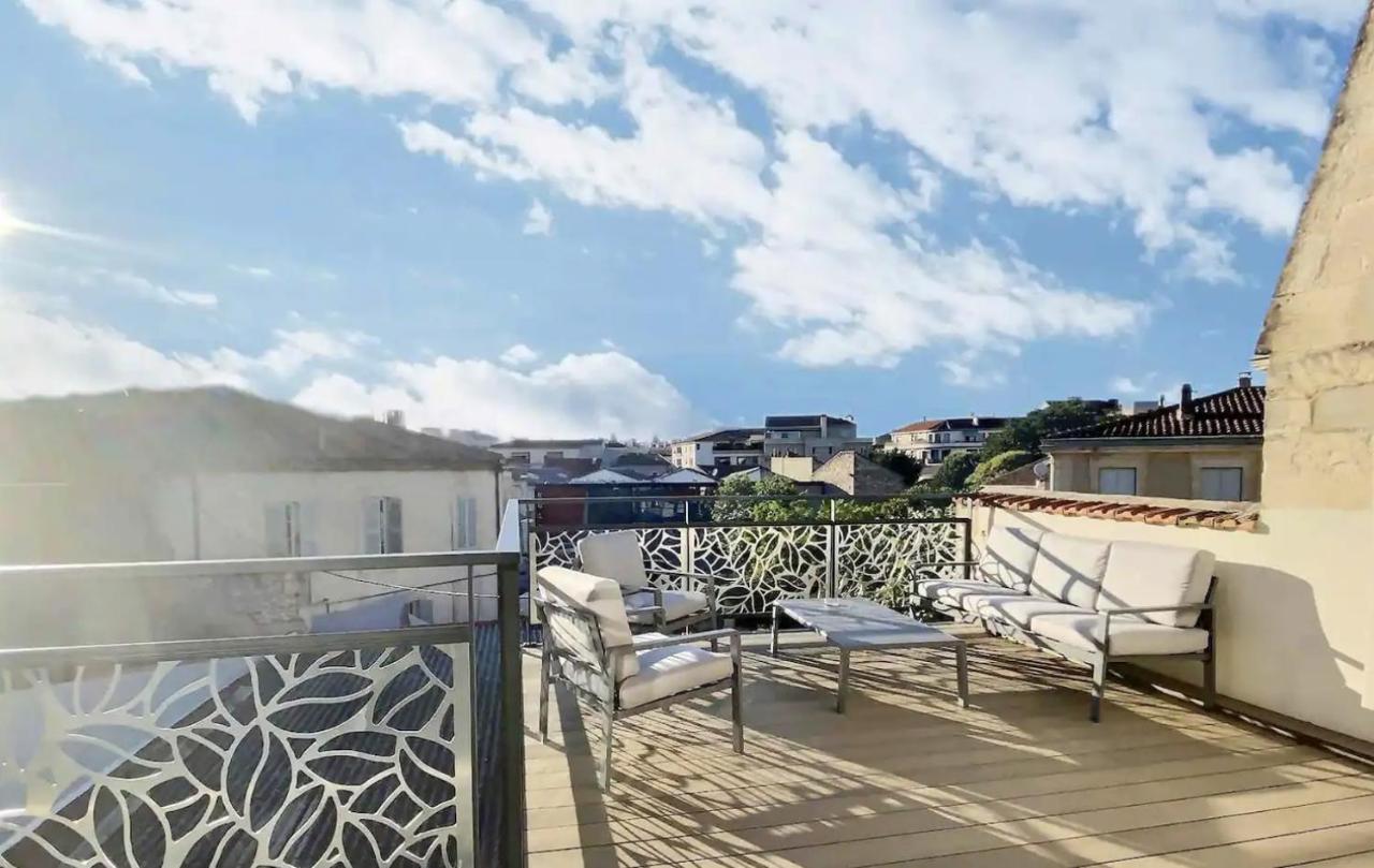 Duplex 120M2 Terrasse Vue Sur Nimes Apartment Екстериор снимка