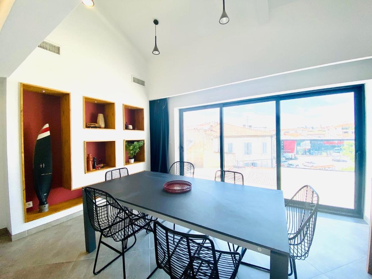 Duplex 120M2 Terrasse Vue Sur Nimes Apartment Екстериор снимка